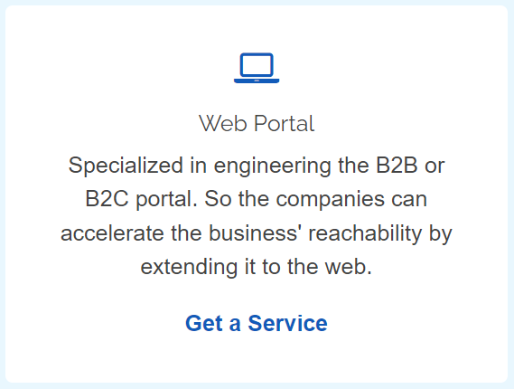 Web portal SAP